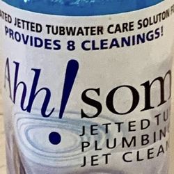 NEW Ahh!some Jetted Tub Cleaner