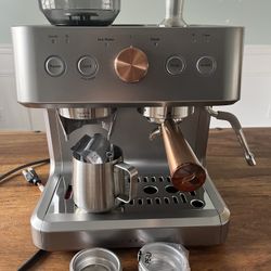 Cafe Bellissimo Espresso Machine, Silver