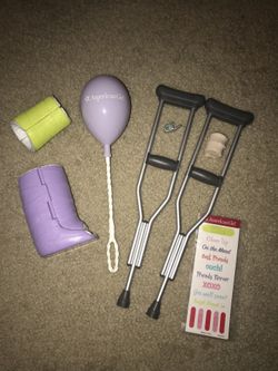 American girl doll hospital kit