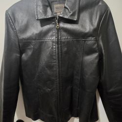 Genuine Leather Jacket Size 12/East MESA