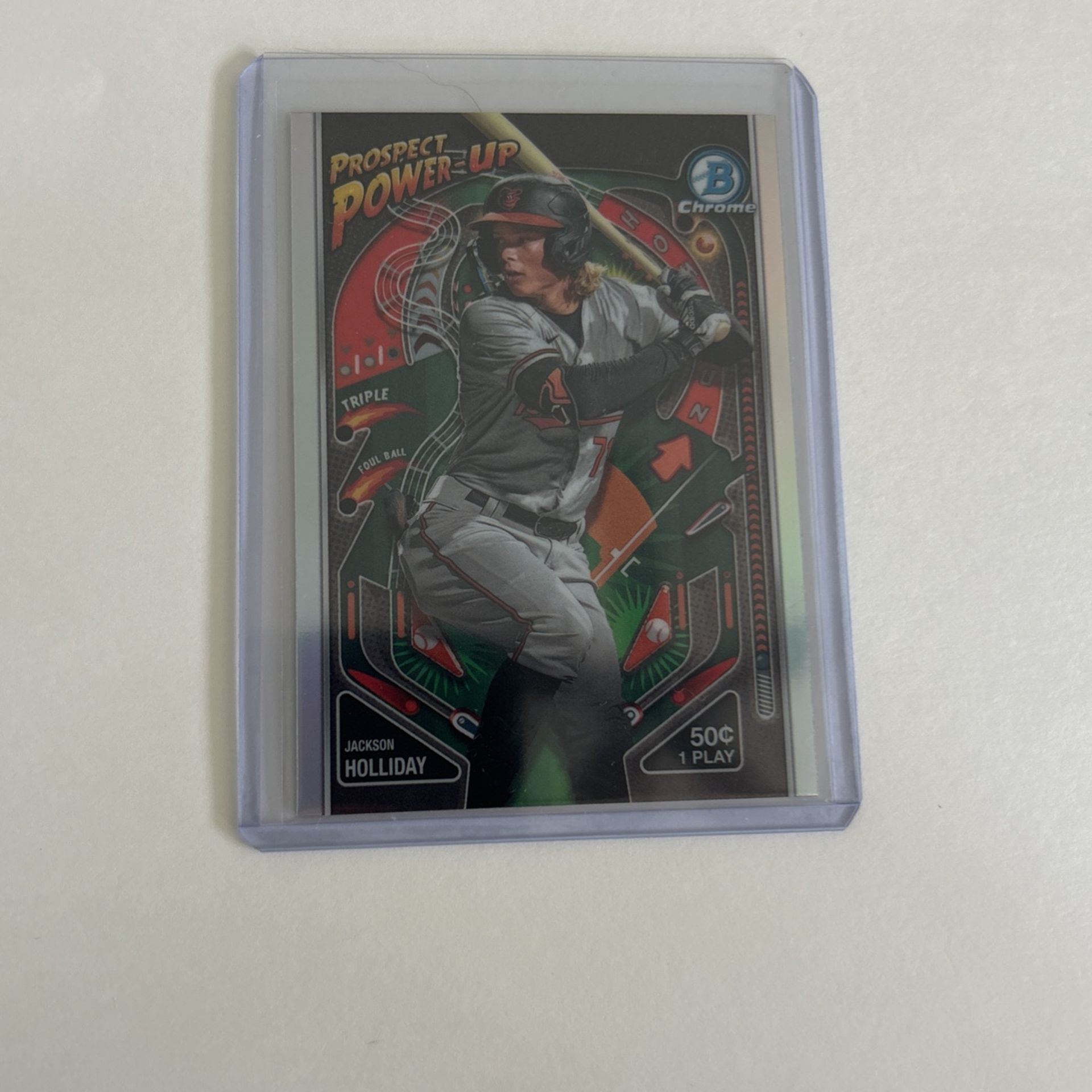 Jackson Holliday RC Prospect Power Up Card