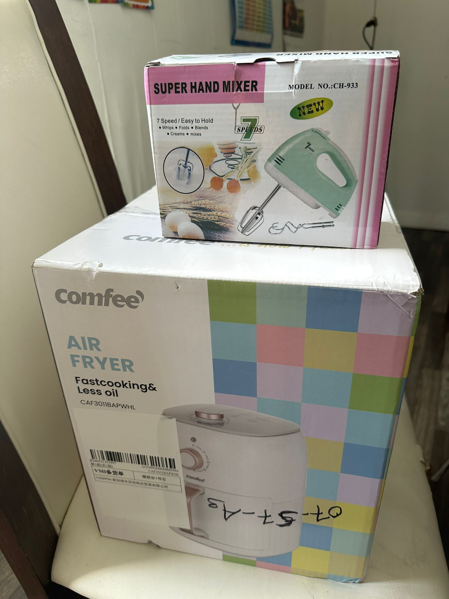 Air Fryer With Mixer