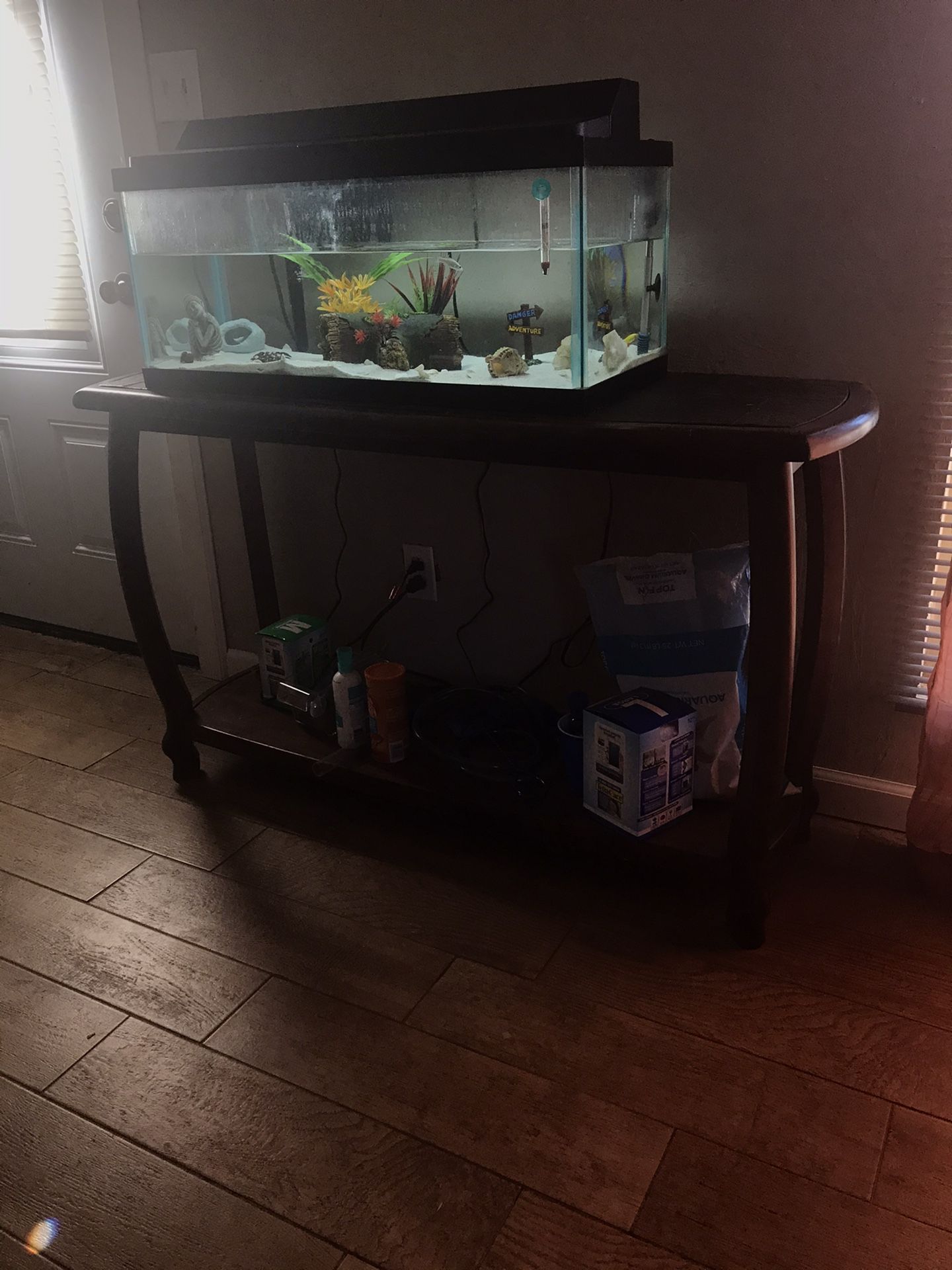 Fish tank & stand