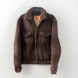 Levi's Cozy Vintage Relaxed Sherpa Trucker Jacket $108