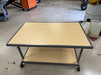 Rolling Table Work Bench
