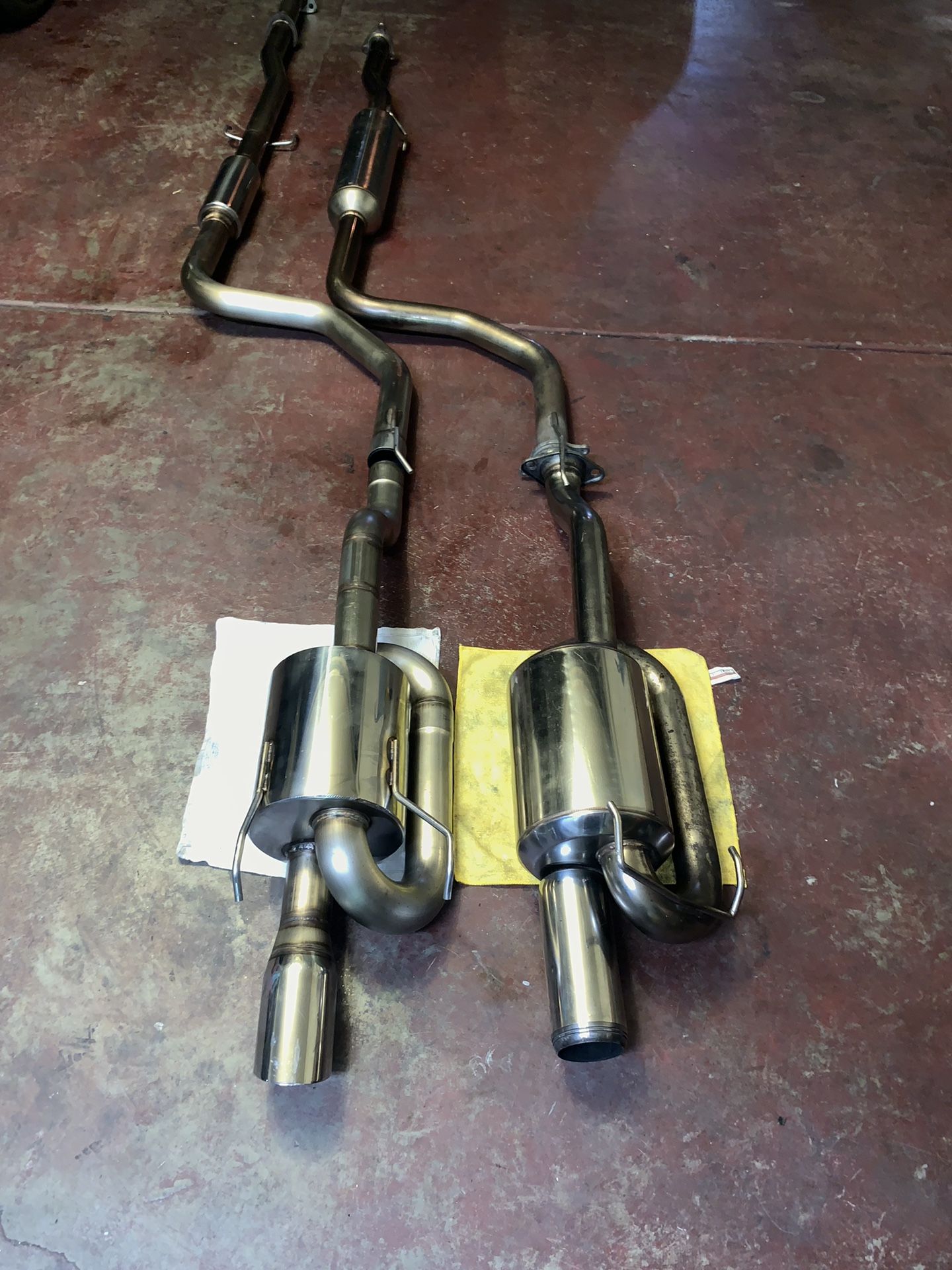 Hytech twinloop exhaust 94-2001 Integra 2dr