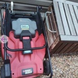 Black Decker Electric Lawn Mower