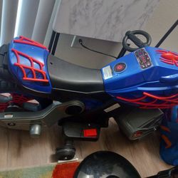 Spider Man Electric Motor Bike 
