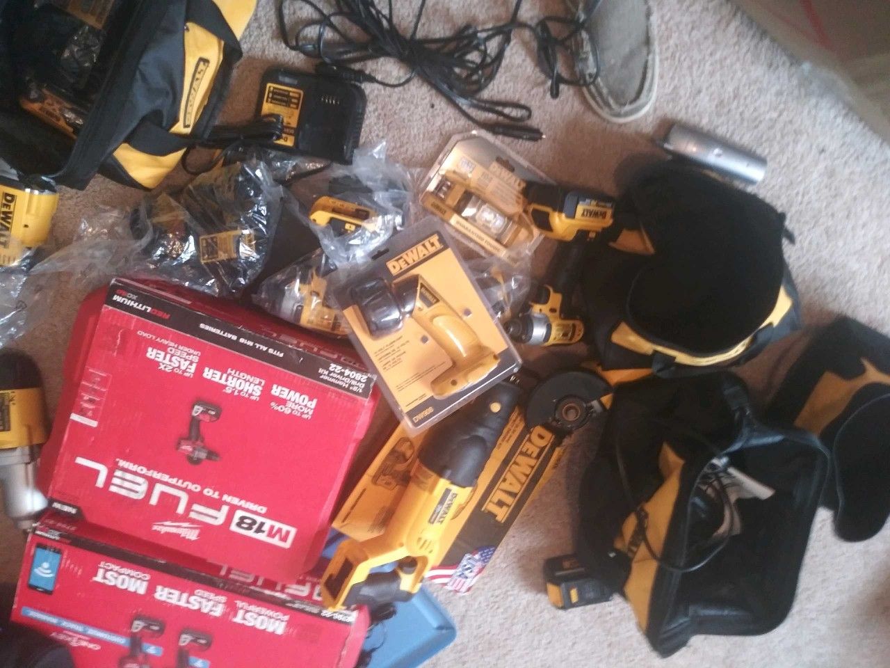 Brad new Milwaukee toos & DeWalt