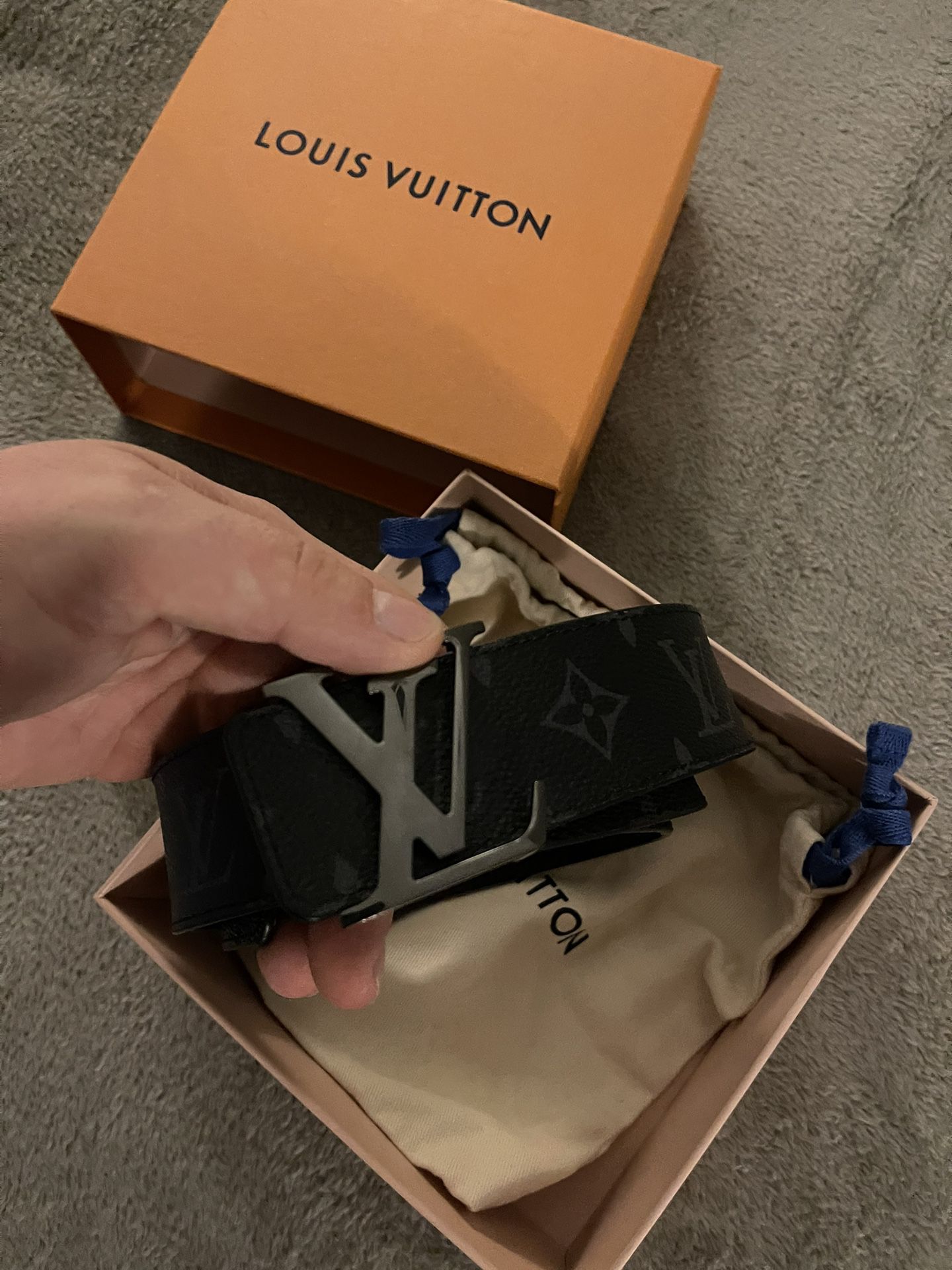 Louis Vuitton Brown Damier Belt for Sale in Bellflower, CA - OfferUp