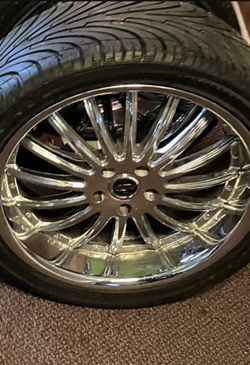 20” Rims and Tires $600 CASH ASAP 