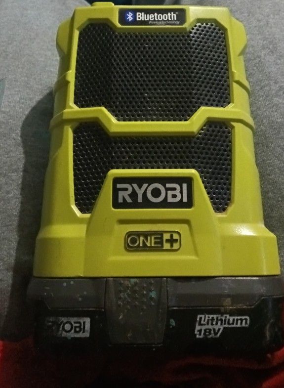 Ryobi Bluetooth With The Battery No Charger
