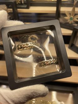 Cuban Ring Solid Gold