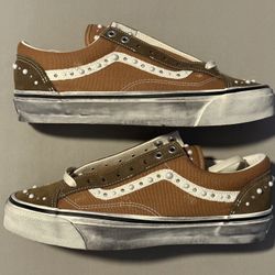 Vans LX Old Skool 36 Pearlized Pack Vintage Cocoa Brown DS