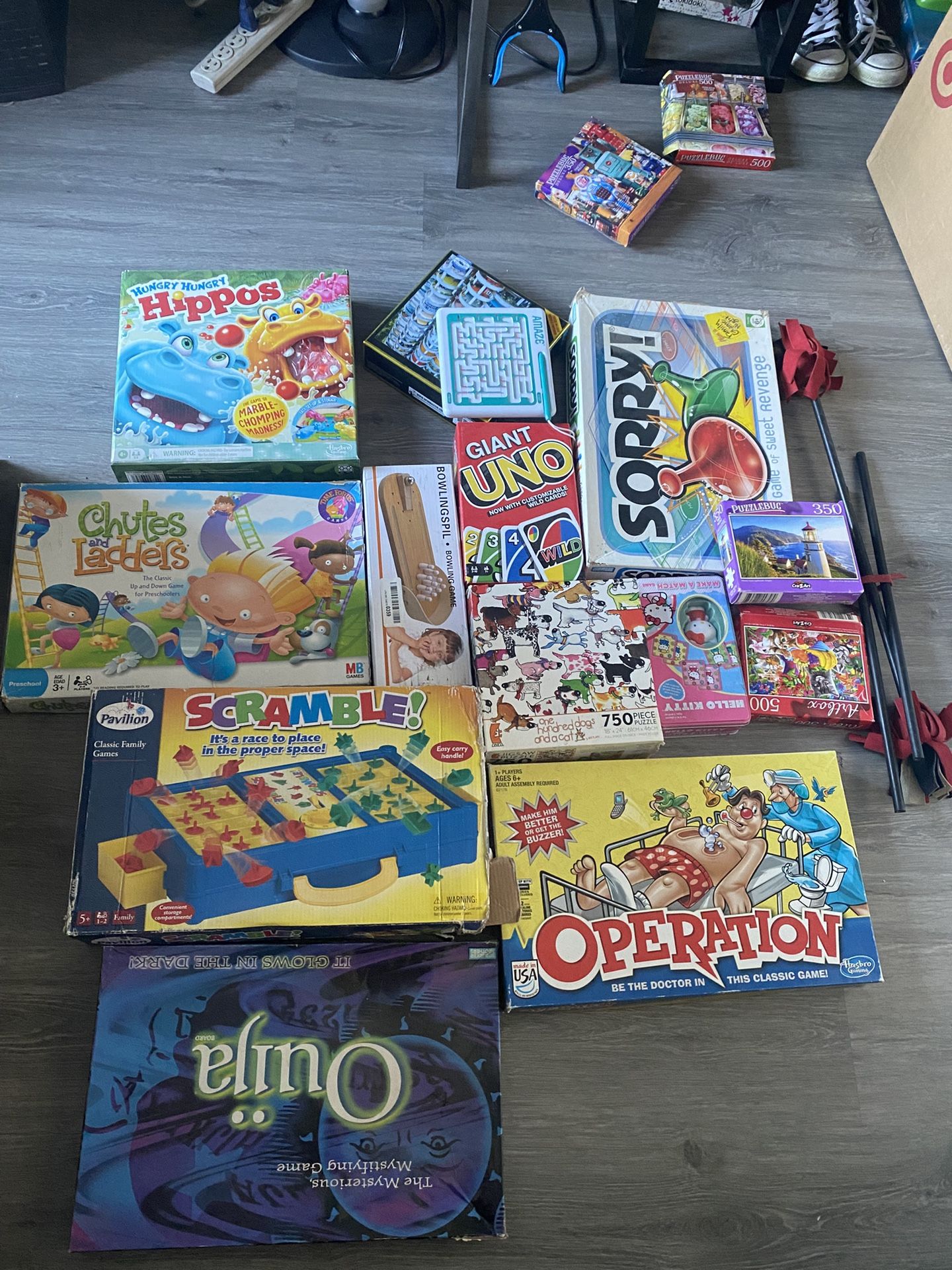 Board Game/puzzle Lot