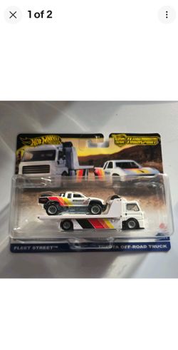 🔥Hot Wheels Team Transport Toyota Off-Road Truck TRD 🔥 Fleet Street