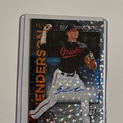 Gunnar Henderson Bowman 2020 RC Auto Platinum Ice 09/50