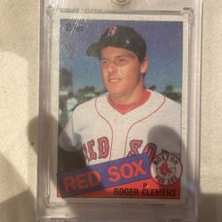 Roger Clemon Rookie Card  Errors