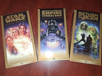 STAR WARS Trilogy VHS - Special Edition box set