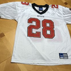 Tampa Bay Buccaneers Warrick Dunn Adidas NFL Jersey Men's Medium Football