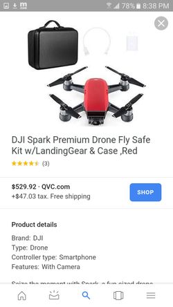 DJI Spark Premium Drone W/ Accessories