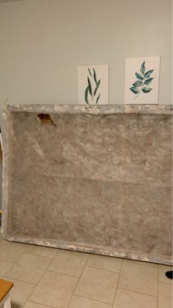 Free wood box frame for bed