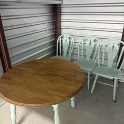 Table and 3 Chairs