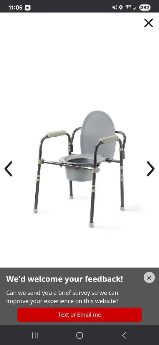 Folding Toilet Seat