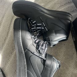 Supreme Af1 Size 9.5 Black 