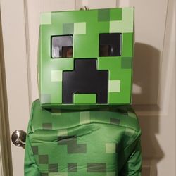 Kids Minecraft Costume (with Extra Mask)