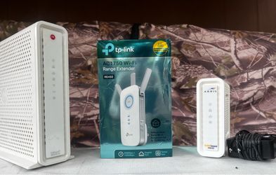 Arris SB8200, SBG6782 and TP-Link AC1750…