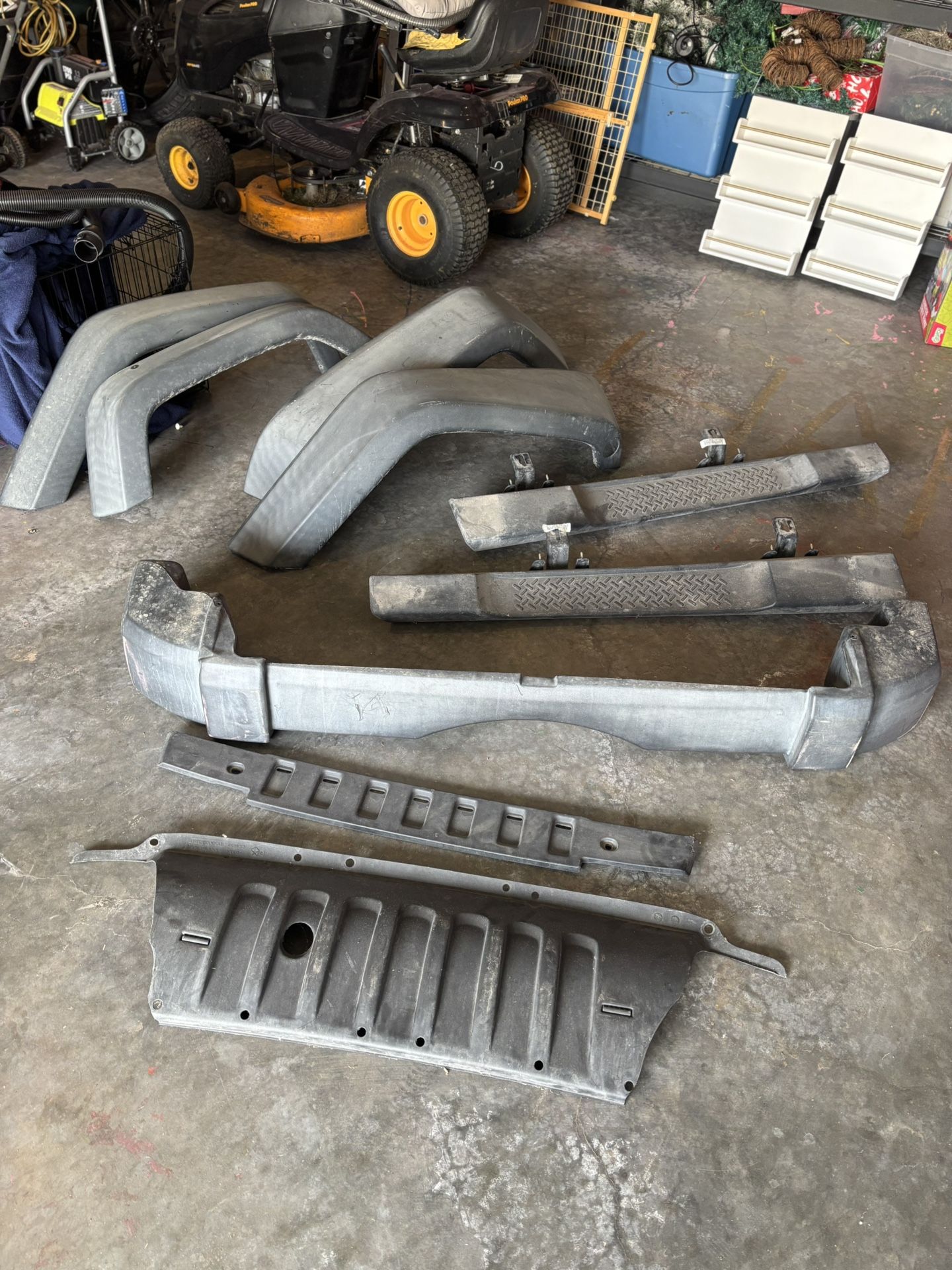 Rear Bumper Only Fender Flares