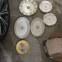 Variety Of Plates And China Sets 
