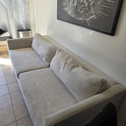 White sofa