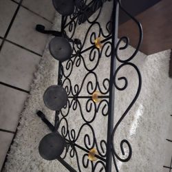 Wrought Iron Candle Holder