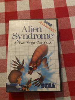 Alien Syndrome Sega Master System Game 