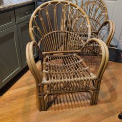 Set Of Rattan Chairs