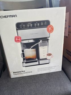Chefman barista pro 6 in 1 espresso machine
