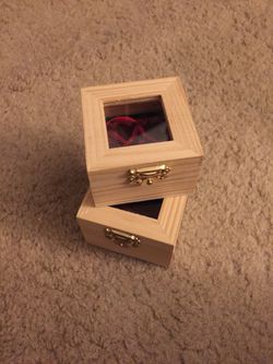 Wedding Ring Box Holder