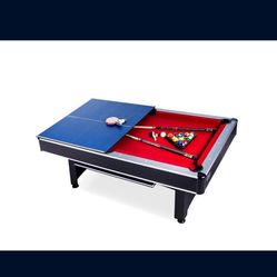 7x4 Pool Table And Ping Pong Table . 