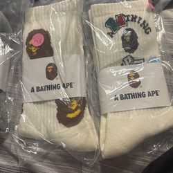Bape Authentic Socks