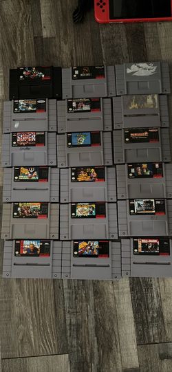 Games for Super Nintendo. Prices & list on description