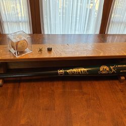 Baseball Bat Wall Display