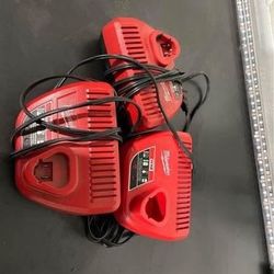 Milwaukee M12 Chargers