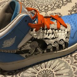 Nike Air Jordan 1 Mid GS ‘Game Winner’ – Lightly Worn – Youth Size 5Y