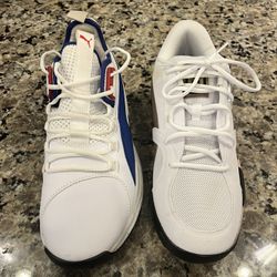2 Pairs Of Mens Puma Basketball Shoes Size 10 