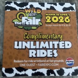 Youth Fair Unlimited Rides 2026