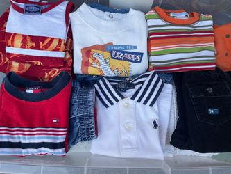 Boys designer clothes!