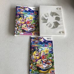 Nintendo Wii Mario Party 9 Cover and Manual ONLY NO GAME