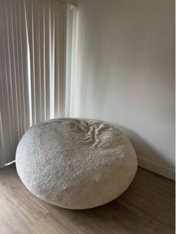 CordaRoy's Faux Fur Convertible Bean Bag Chair